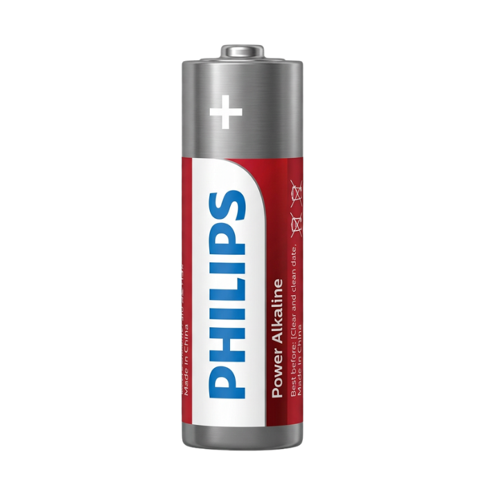 Philips battery on a white background