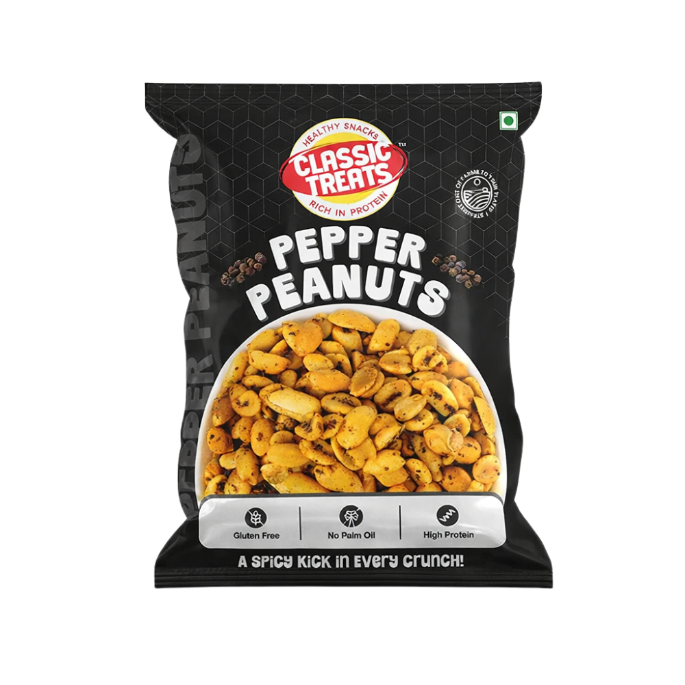 Pepper Peanuts - 100g